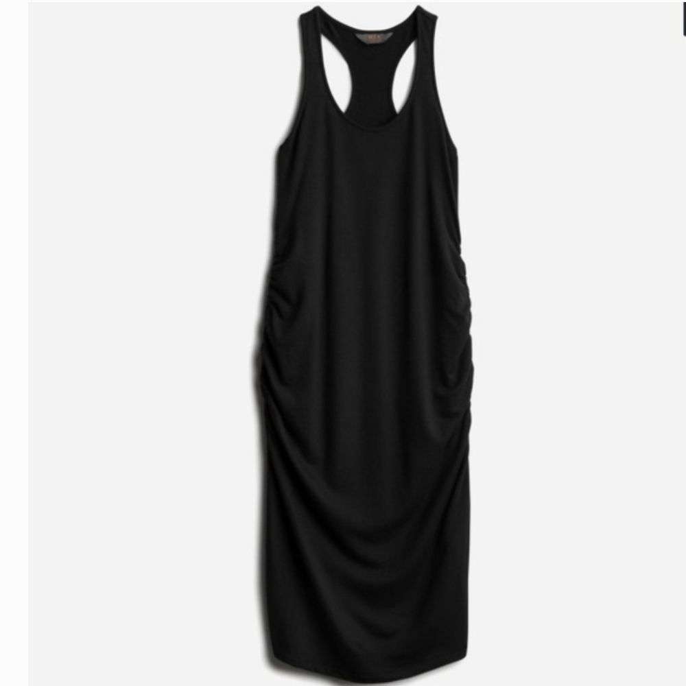 Mix by 41 Hawthorn Racerback Dress Black Sleeveles